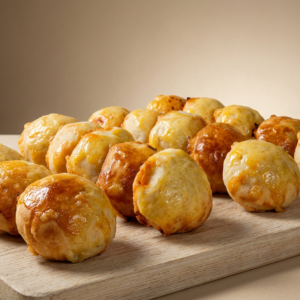 Pastelzinho assado de frango