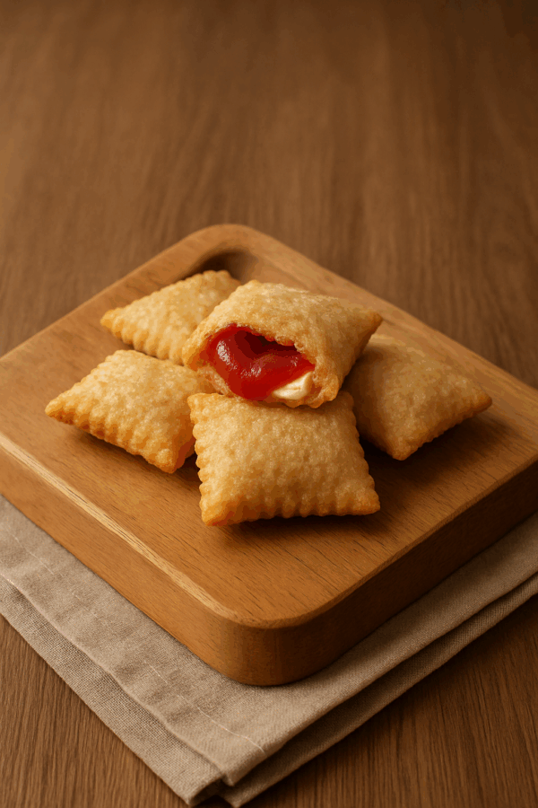 Pastelzinho frito goiabada e queijo